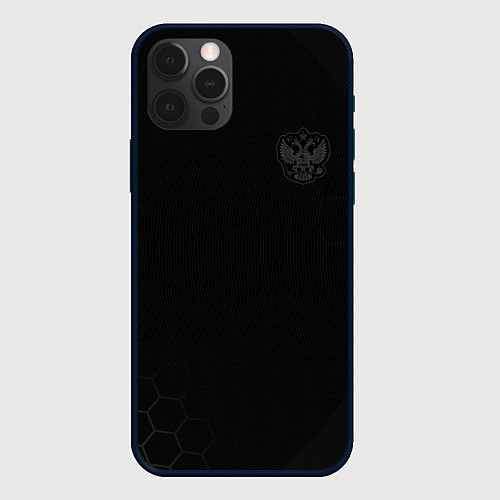 Чехол iPhone 12 Pro Russia Legend 2024 / 3D-Черный – фото 1