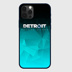 Чехол для iPhone 12 Pro Detroit: Become Human, цвет: 3D-черный