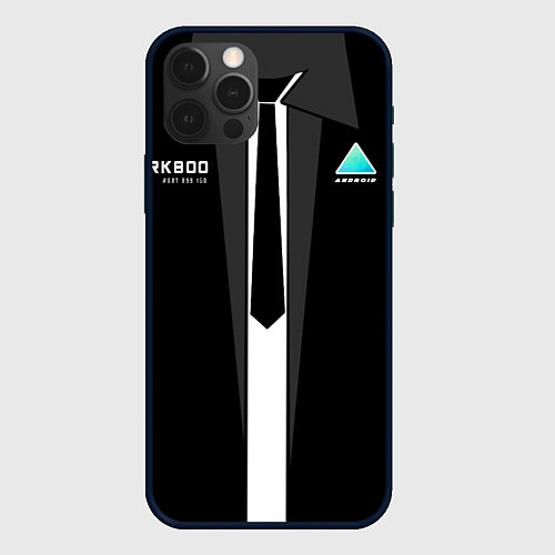 Чехол iPhone 12 Pro RK800 Android Black / 3D-Черный – фото 1