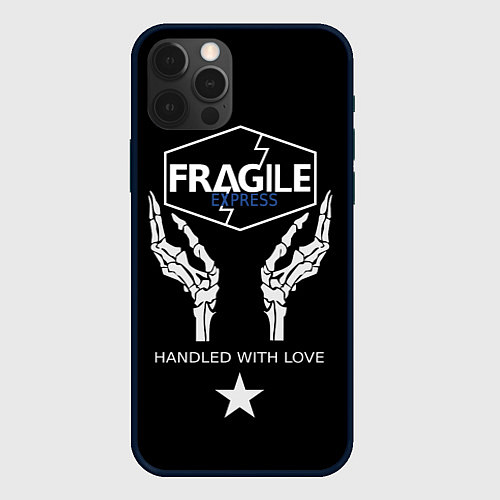 Чехол iPhone 12 Pro Death Stranding: Fragile Express / 3D-Черный – фото 1