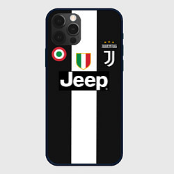 Чехол для iPhone 12 Pro FC Juventus 18-19, цвет: 3D-черный