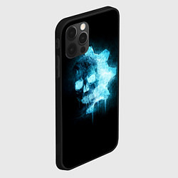 Чехол для iPhone 12 Pro Gears of War: Death Shadow, цвет: 3D-черный — фото 2