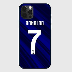 Чехол iPhone 12 Pro Ronaldo 7: Blue Sport