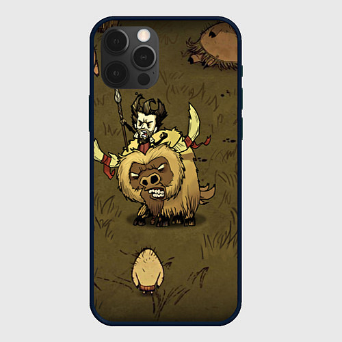 Чехол iPhone 12 Pro Wild Wilson / 3D-Черный – фото 1