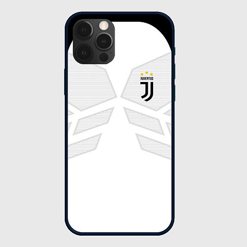 Чехол iPhone 12 Pro JUVENTUS SPORT / 3D-Черный – фото 1