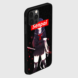 Чехол для iPhone 12 Pro Senpai Assassin, цвет: 3D-черный — фото 2