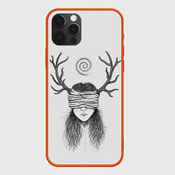 Чехол iPhone 12 Pro True Detective: Horny Girl