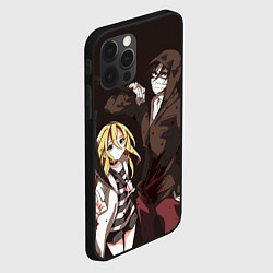 Чехол для iPhone 12 Pro Angels of Death, цвет: 3D-черный — фото 2