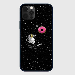Чехол для iPhone 12 Pro Homer Spaceman, цвет: 3D-черный