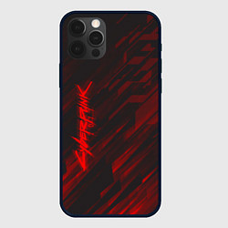 Чехол для iPhone 12 Pro Cyberpunk 2077: Red Breaks, цвет: 3D-черный