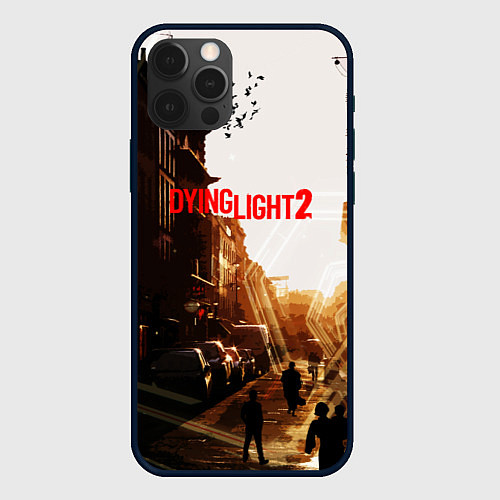 Чехол iPhone 12 Pro Dying Light 2 / 3D-Черный – фото 1