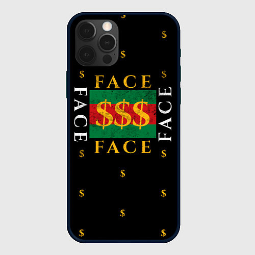 Чехол iPhone 12 Pro FACE GG Style / 3D-Черный – фото 1