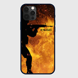 Чехол iPhone 12 Pro CS:GO Dark Fire
