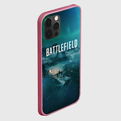 Чехол для iPhone 12 Pro Battlefield: Sea Force, цвет: 3D-малиновый — фото 2