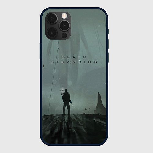 Чехол iPhone 12 Pro Death Stranding / 3D-Черный – фото 1