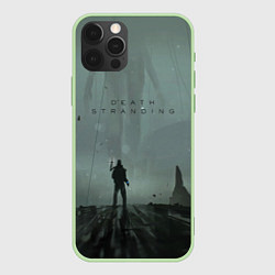 Чехол для iPhone 12 Pro Death Stranding, цвет: 3D-салатовый