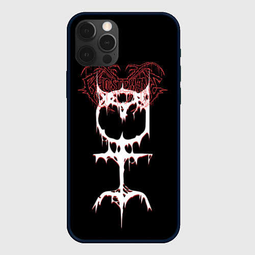 Чехол iPhone 12 Pro Ghostemane sign / 3D-Черный – фото 1