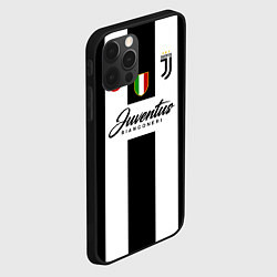 Чехол для iPhone 12 Pro Ювентус, цвет: 3D-черный — фото 2