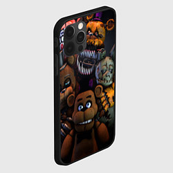 Чехол для iPhone 12 Pro Five Nights at Freddy's, цвет: 3D-черный — фото 2