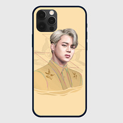 Чехол для iPhone 12 Pro Park Jimin, цвет: 3D-черный