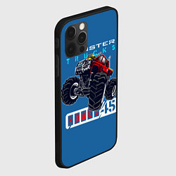 Чехол для iPhone 12 Pro Monster trucks, цвет: 3D-черный — фото 2