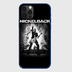 Чехол для iPhone 12 Pro Nickelback Rock, цвет: 3D-тёмно-синий