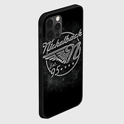 Чехол для iPhone 12 Pro Nickelback Est. 1995, цвет: 3D-черный — фото 2