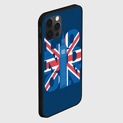 Чехол для iPhone 12 Pro London: Great Britain, цвет: 3D-черный — фото 2