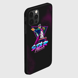 Чехол для iPhone 12 Pro JoJo: Star Platinum, цвет: 3D-черный — фото 2