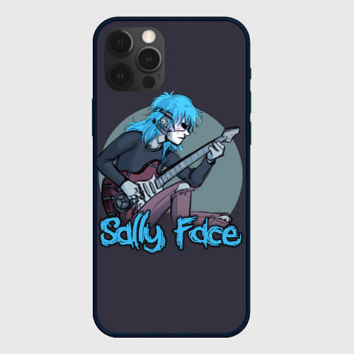 Чехол iPhone 12 Pro Sally Face: Rock / 3D-Черный – фото 1