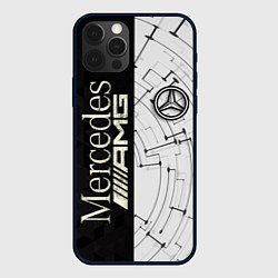 Чехол iPhone 12 Pro Mercedes AMG: Techno Style