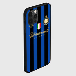 Чехол для iPhone 12 Pro Internazionale Milano, цвет: 3D-черный — фото 2