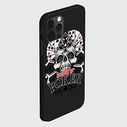 Чехол для iPhone 12 Pro Poker devils, цвет: 3D-черный — фото 2
