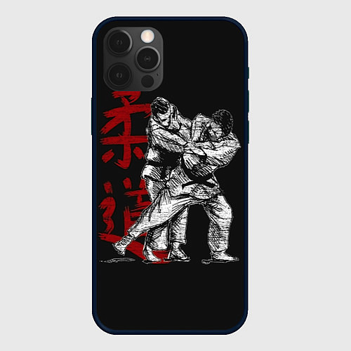 Чехол iPhone 12 Pro Judo / 3D-Черный – фото 1