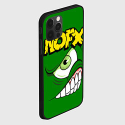 Чехол для iPhone 12 Pro NOFX Face, цвет: 3D-черный — фото 2