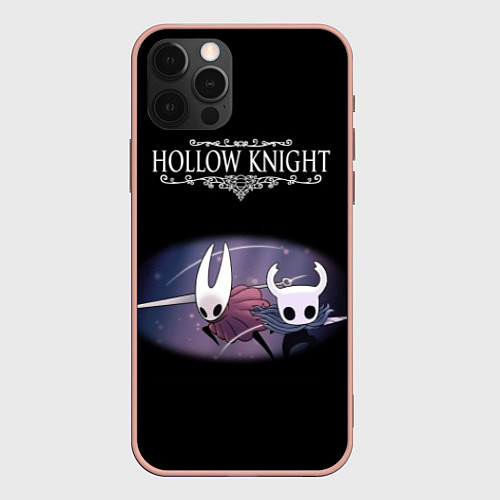 Чехол iPhone 12 Pro Hollow Knight / 3D-Светло-розовый – фото 1