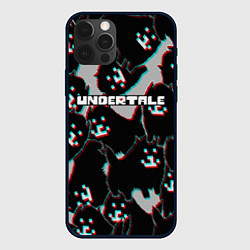 Чехол для iPhone 12 Pro Undertale, цвет: 3D-черный