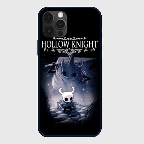 Чехол iPhone 12 Pro Hollow Knight / 3D-Черный – фото 1