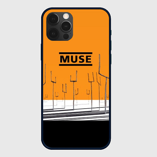 Чехол iPhone 12 Pro Muse: Orange Mood / 3D-Черный – фото 1