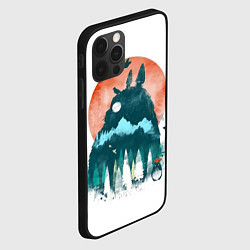 Чехол для iPhone 12 Pro Лесной Тоторо, цвет: 3D-черный — фото 2