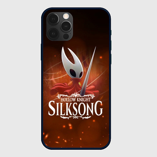 Чехол iPhone 12 Pro Hollow Knight: Silksong / 3D-Черный – фото 1