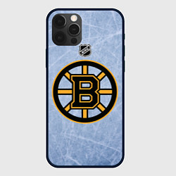 Чехол для iPhone 12 Pro Boston Bruins: Hot Ice, цвет: 3D-черный