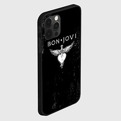 Чехол для iPhone 12 Pro Bon Jovi, цвет: 3D-черный — фото 2