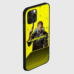 Чехол для iPhone 12 Pro CYBERPUNK 2077, цвет: 3D-черный — фото 2