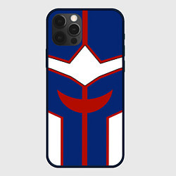 Чехол для iPhone 12 Pro ALL MIGHT MY HERO ACADEMIA MHA МОЯ ГЕРОЙСКАЯ АКАДЕ, цвет: 3D-черный