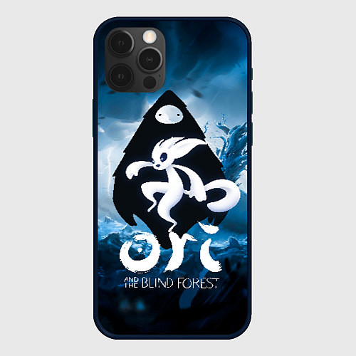 Чехол iPhone 12 Pro Ori logo game / 3D-Черный – фото 1