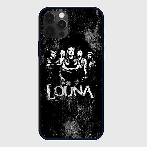 Чехол iPhone 12 Pro Louna / 3D-Черный – фото 1