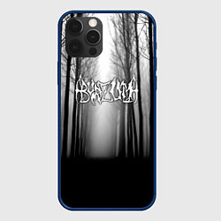 Чехол iPhone 12 Pro Темный лес Burzum