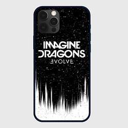 Чехол для iPhone 12 Pro IMAGINE DRAGONS, цвет: 3D-черный