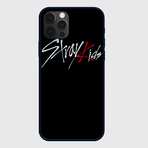 Чехол iPhone 12 Pro Stray Kids / 3D-Черный – фото 1